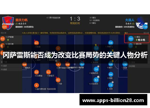 冈萨雷斯能否成为改变比赛局势的关键人物分析